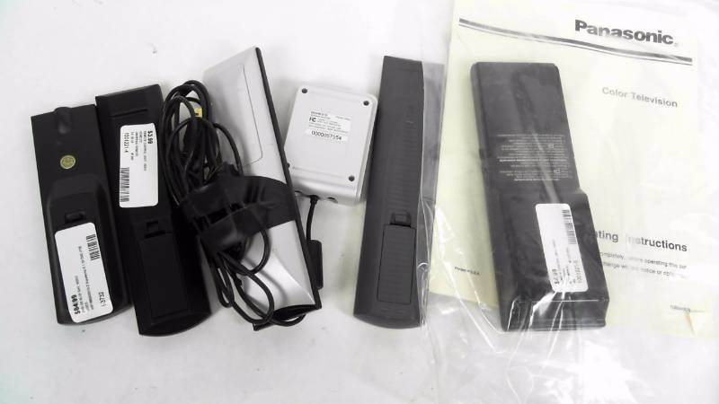 Lot of 5 TV Remotes