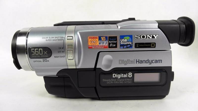 Sony Handycam DCR-TRV140 Digital Camcorder  Does not include charger