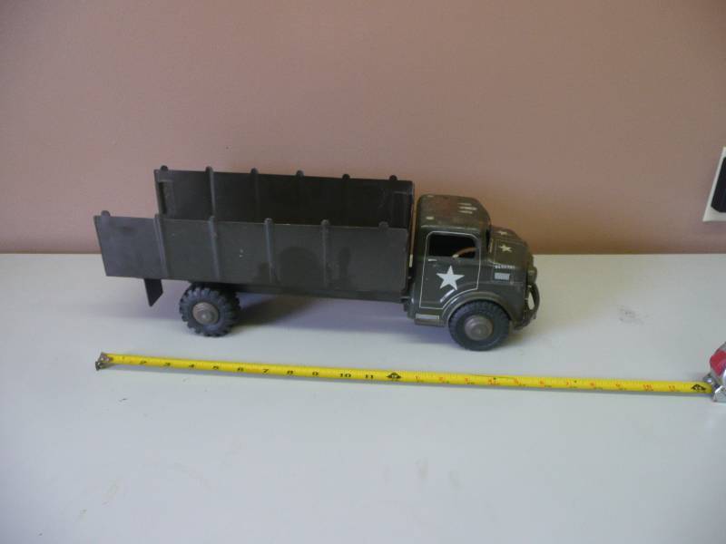 Vintage 1950's Marx Lumar metal US Army Truck 18 deals