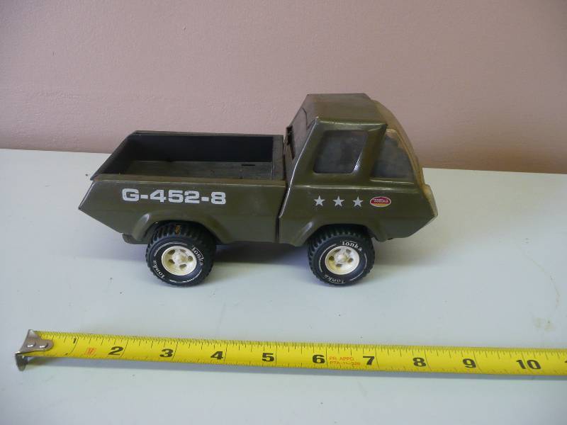 tonka army truck