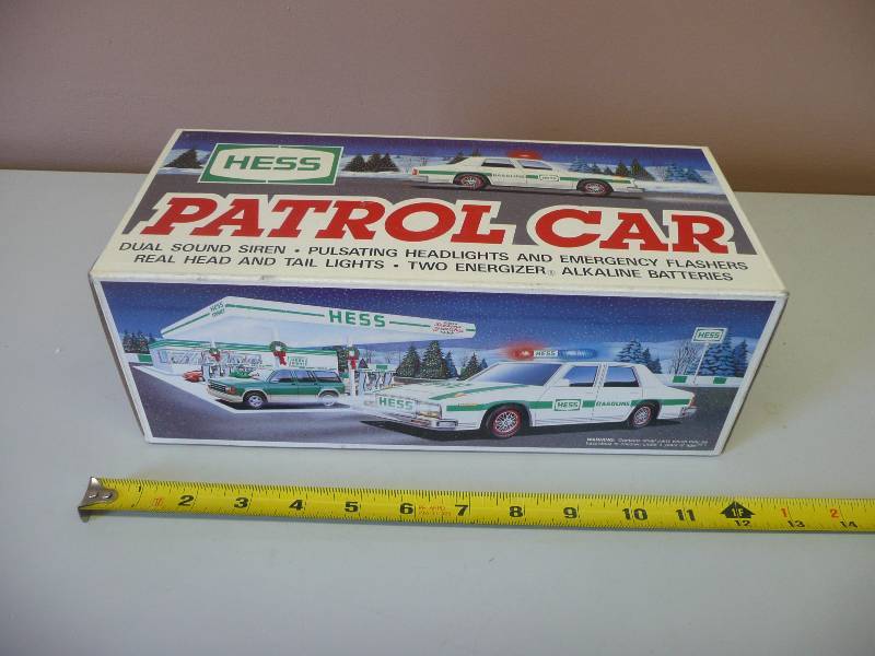 lot 87 image: HESS - PATROL CAR - STILL IN BOX - SEE PICTURES