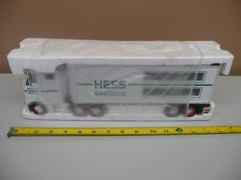 lot 101 image: HESS - HESS GASOLINE SEMI & CARS - NEW - SEE PICTURES