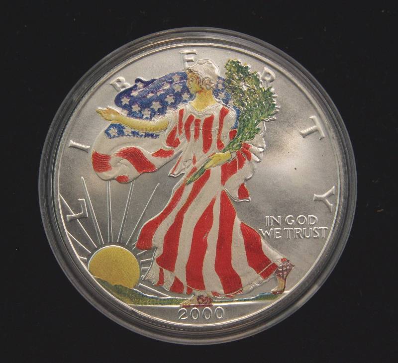 1 Dollar Coin Usa 2000