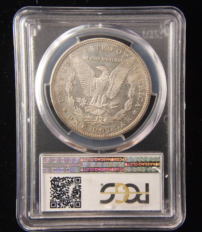 1882-S MORGAN SILVER DOLLAR MS64 PCGS