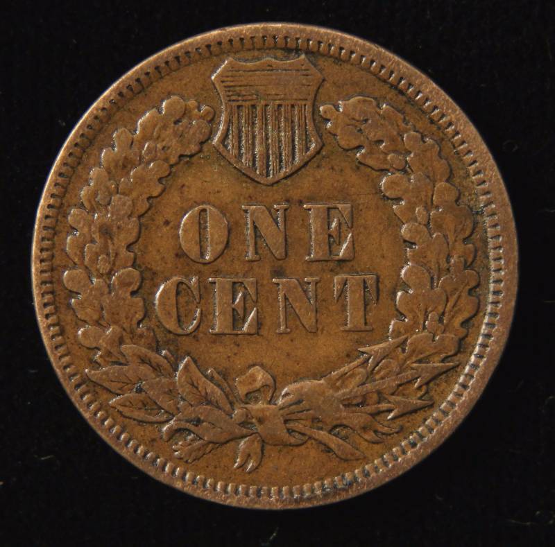 1878 INDIAN HEAD CENT VF