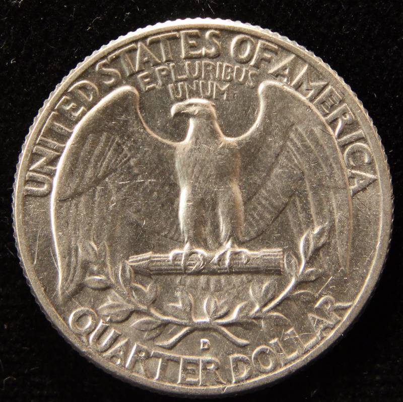 1963-D SILVER WASHINGTON QUARTER BU