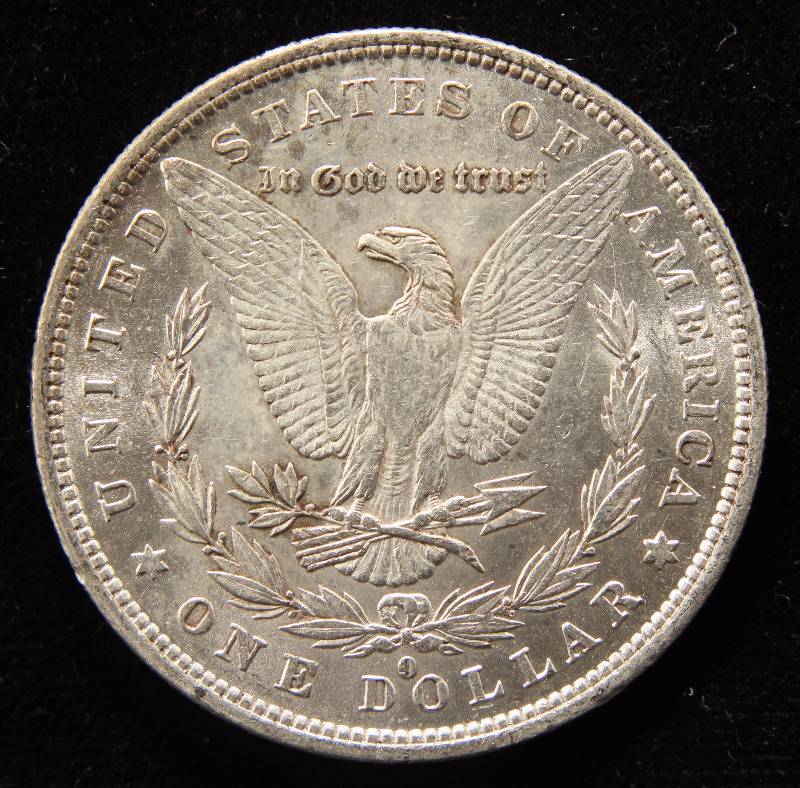 1879-O MORGAN SILVER DOLLAR BU UNC DETAILS