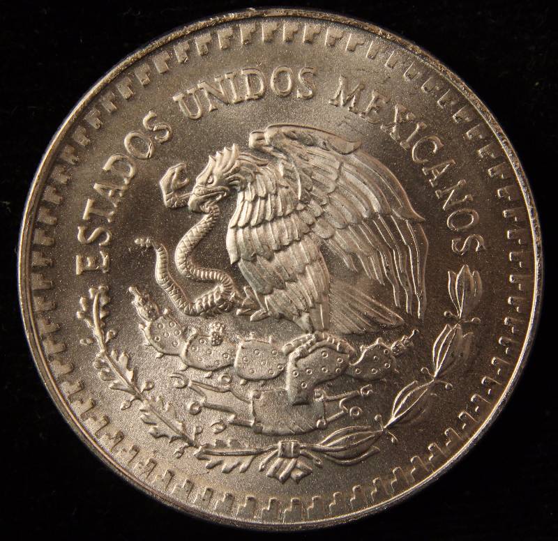 1991 MEXICO LIBERTAD 1 TROY OZ. .999 FINE SILVER