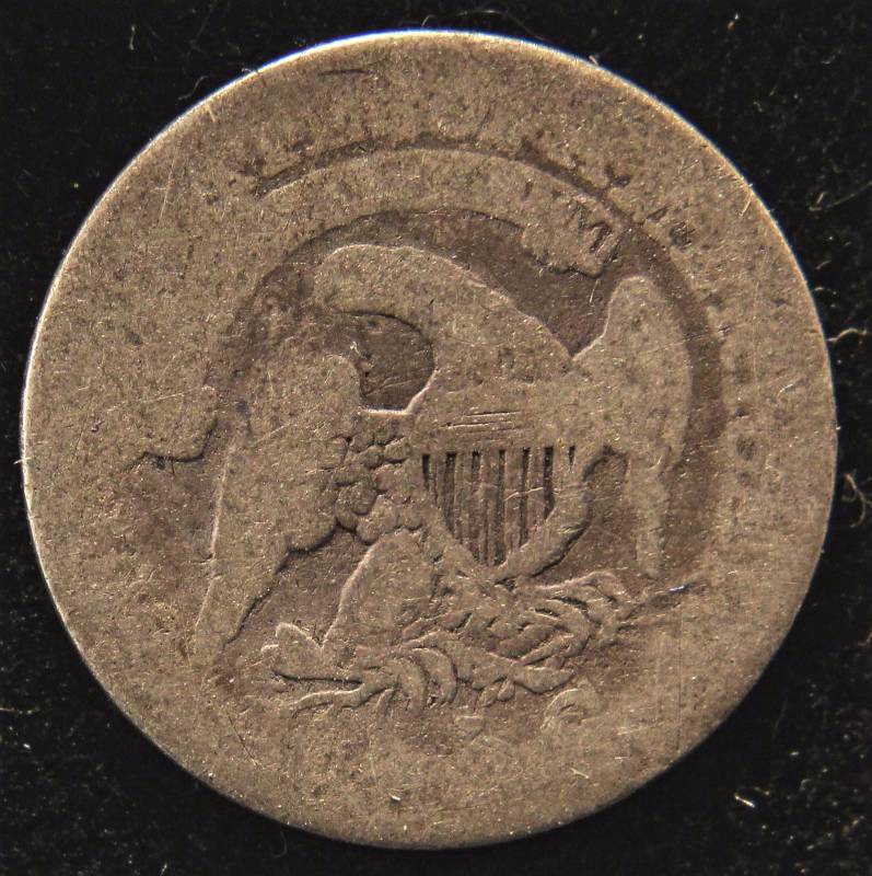 1832 US BUST SILVER HALF DIME GOOD
