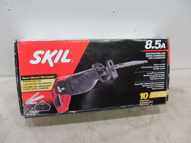 lot 24 image: Working SKIL Reciprocating Saw wBox