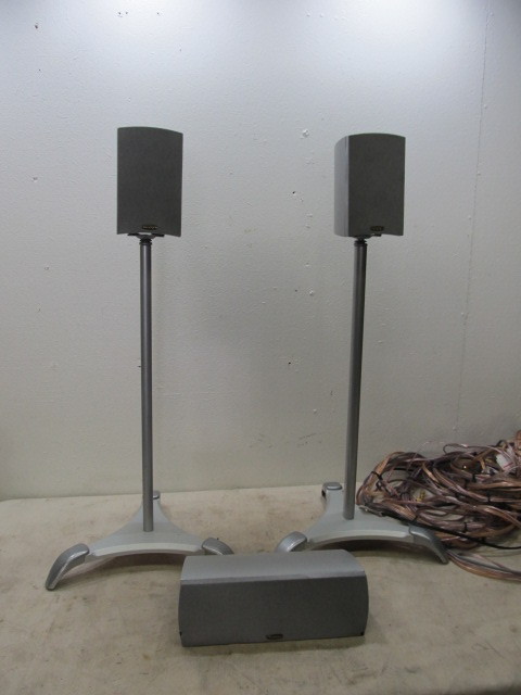 lot 46 image: NICE Paradigm Surround Sound Speakers