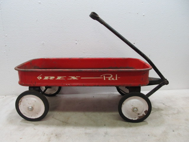 lot 79 image: Vintage REX Metal Wagon