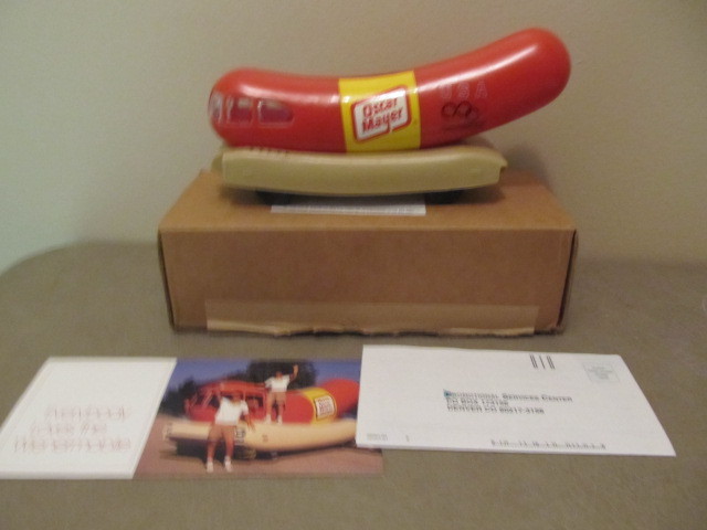 lot 12 image: Mint In Box Vintage Oscar Meyer Wiener Mobile