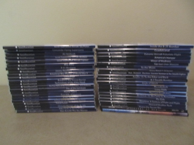 lot 18 image: Large Lot of Smithsonian WW2 DVDs