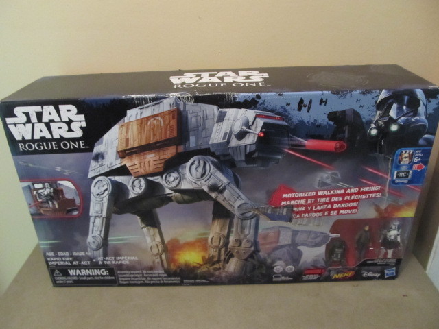 lot 20 image: LARGE Mint In Box Star Wars Rogue One AT-AT Playset
