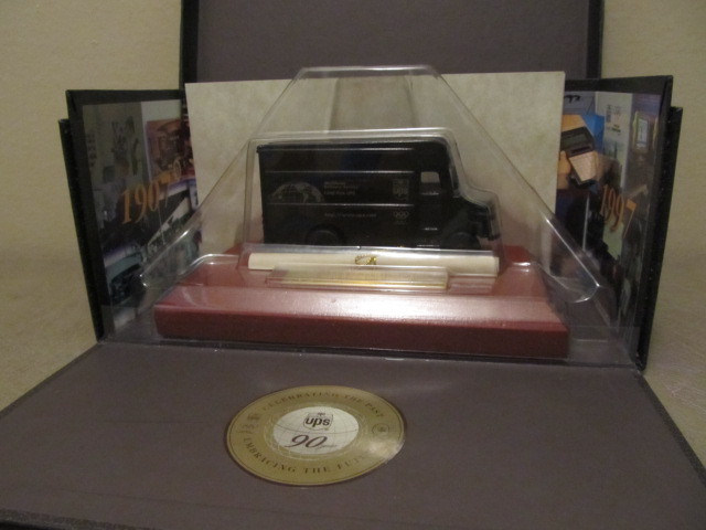 lot 23 image: NIB UPS Anniversary Diecast Truck