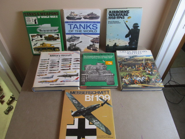 lot 48 image: Group of LARGE Military Coffee Table Books