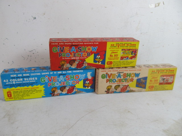 lot 66 image: Vintage KENNER Give-A-Show Colored Slides