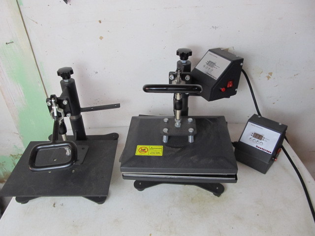 lot 70 image: T-Shirt Heat Press Machines