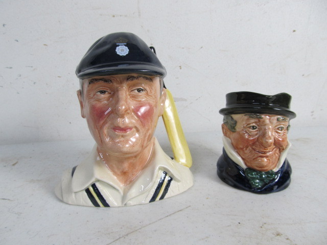 lot 81 image: Pair of Vintage Toby Mugs