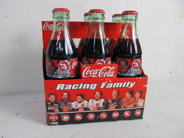 lot 86 image: Dale Earnhardt Coca Cola 6-Pack