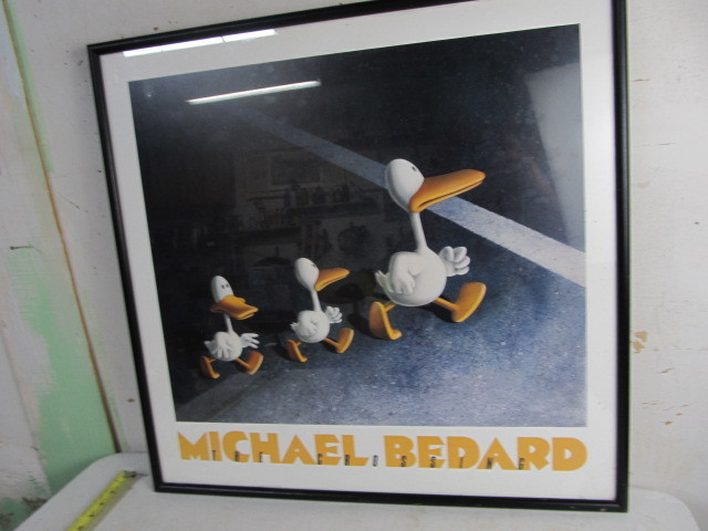 lot 110 image: Michael Bedard Framed Print The Crossing
