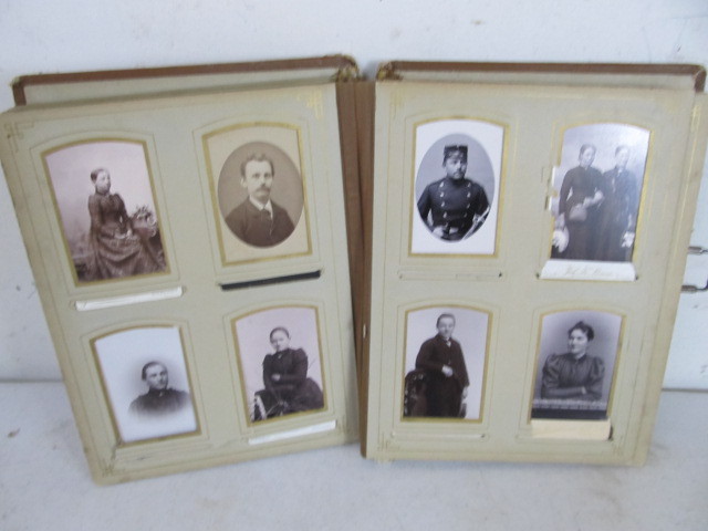 lot 118 image: Album of Antique Photographs Inc. Soldiers