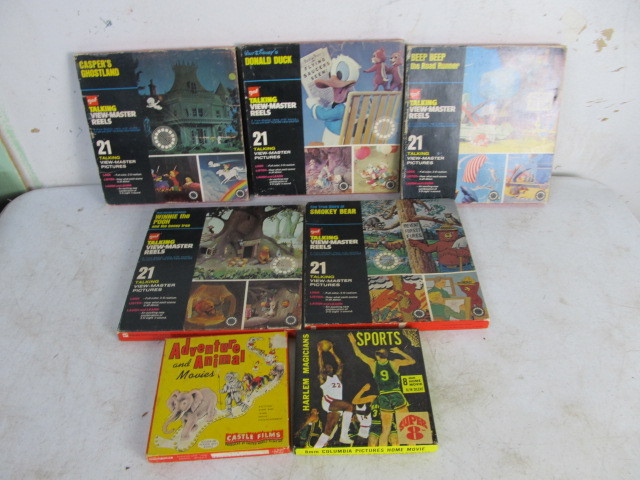 lot 155 image: Lot of Vintage Talking VIEW-MASTER Film Reels