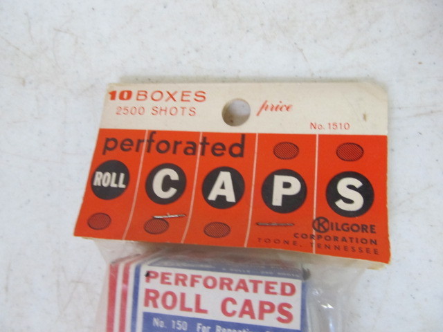 lot 174 image: Lot of NOS Vintage Cap Gun Caps