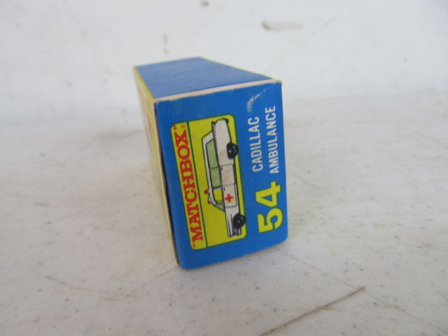 lot 87 image: MINT IN BOX Matchbox Lesney Cadillac Ambulance 
