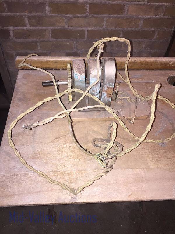 Vintage telephone crank