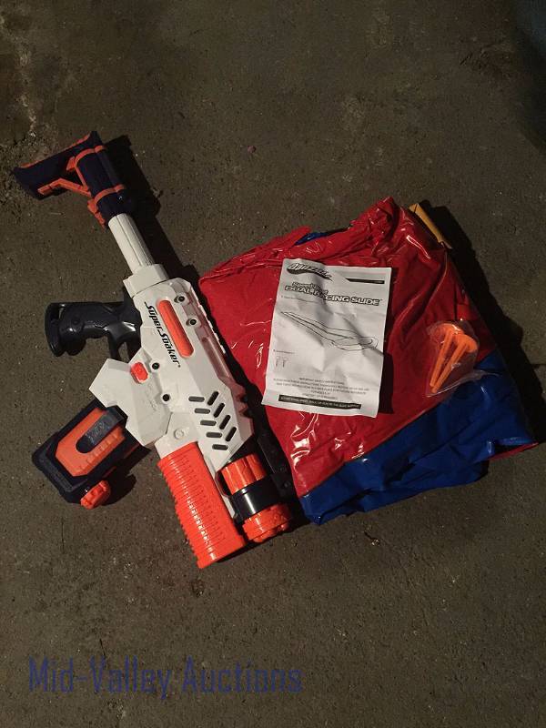 Super Soaker & water slide