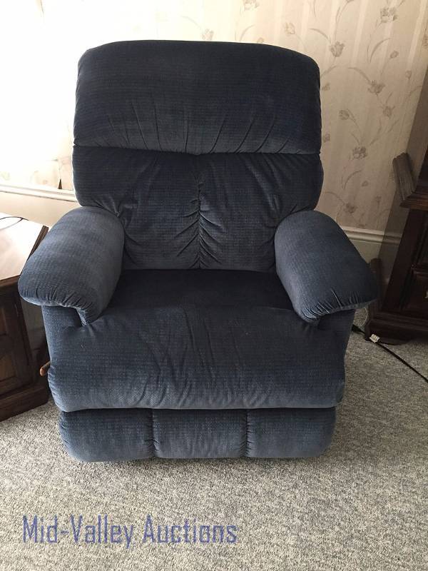 Blue Recliner