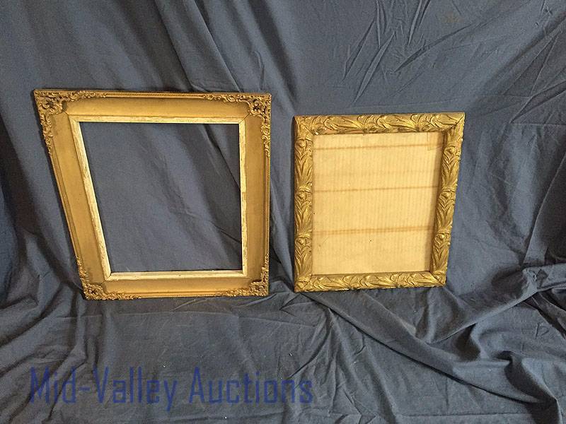 2 gold tones frames