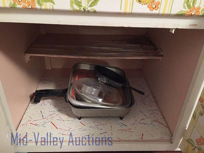 Contents of Kitchenette Cabinets