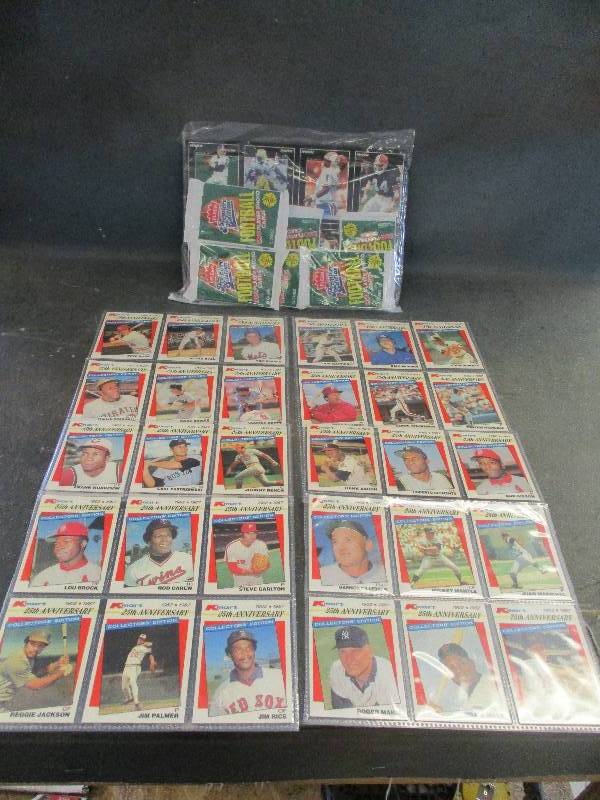 Vintage Football and Baseball Cards