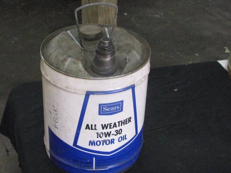 Sears 5g Oil Can