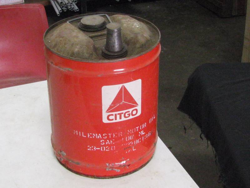 Citgo 5g Oil Can