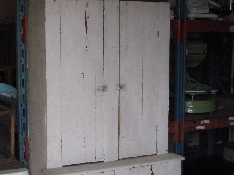 Antique Step Back Cabinet