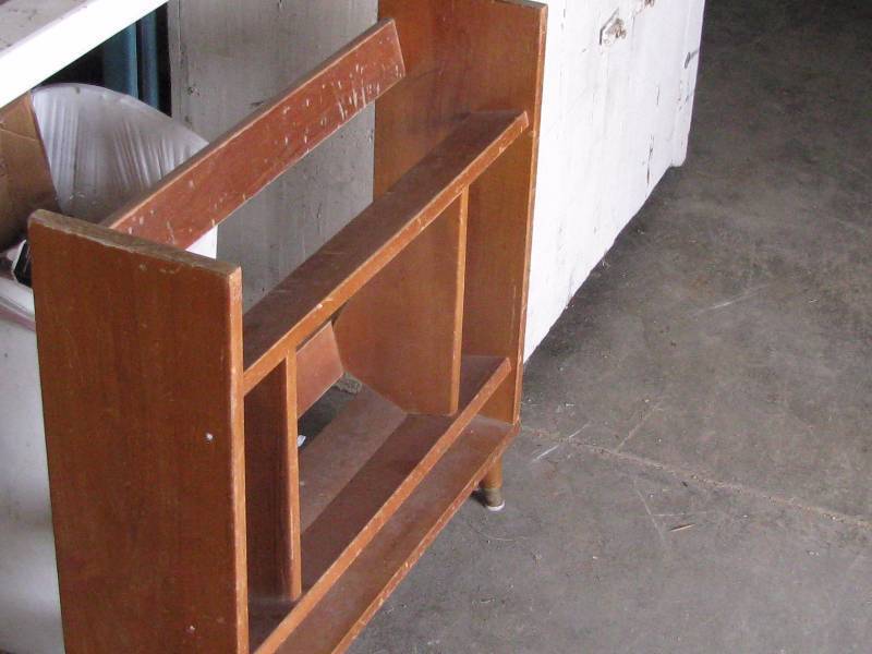 Wood Book Shelf