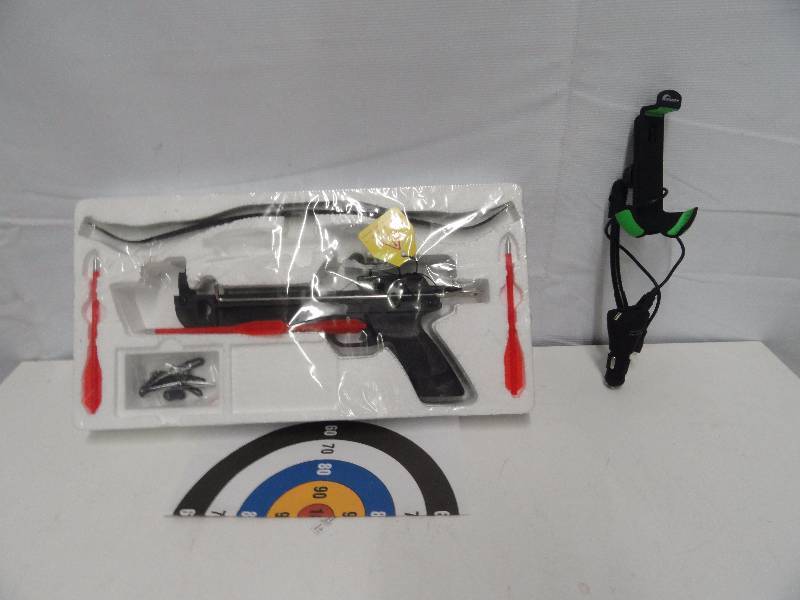 Crossbow Pistol & Phone Charger