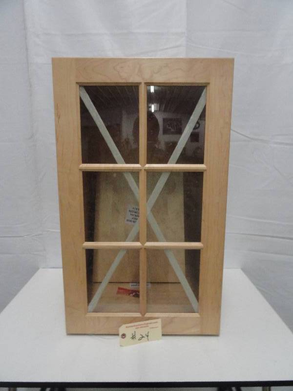 Wooden Cabinet With 2 Shelves