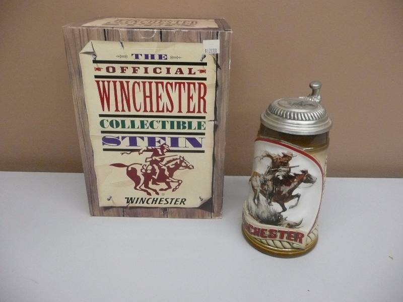 lot 7 image: The Official Winchester Collectible Stein - In Box - See Pictures