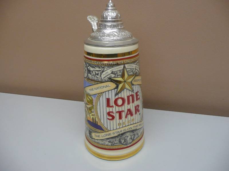 lot 12 image: RARE LIMITED EDITION LONE STAR BEER STEIN - EXCELLENT CONDITION - SEE PICTURES