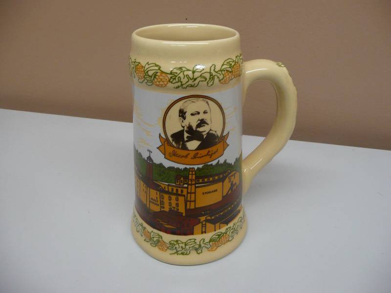 lot 21 image: LEINENKUGEL 120TH ANNIVERSARY 1867-1887 BEER STEIN LIMITED EDITION OF 1500 - NICE CONDITION - SEE PICTURES