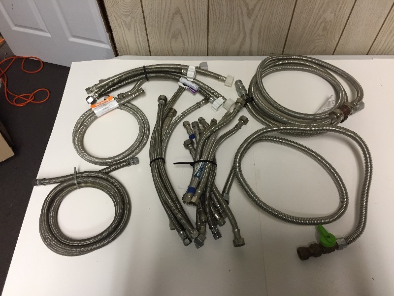 lot 28 image: Toilet, Appliance,  & Faucet Supply 38 Compression