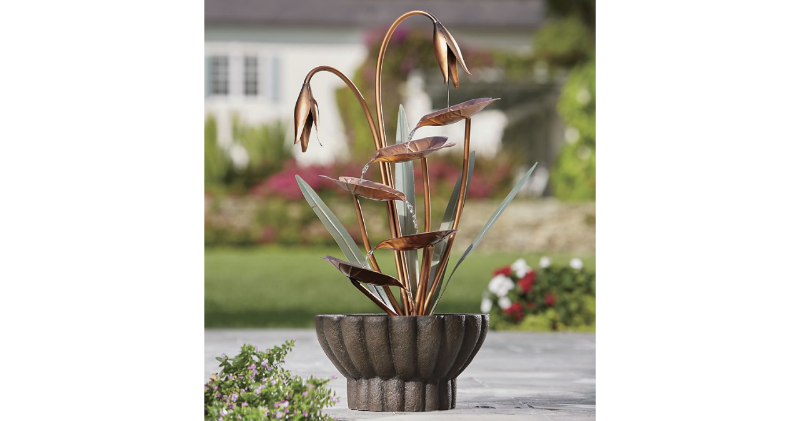 lot 22 image: Lily Leaf Fountain open box, untest...
