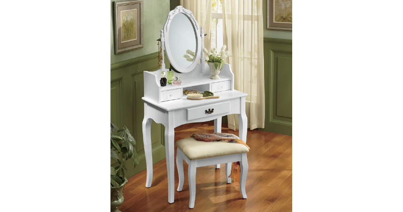 lot 95 image: Lumberton Antique Vanity open box R...