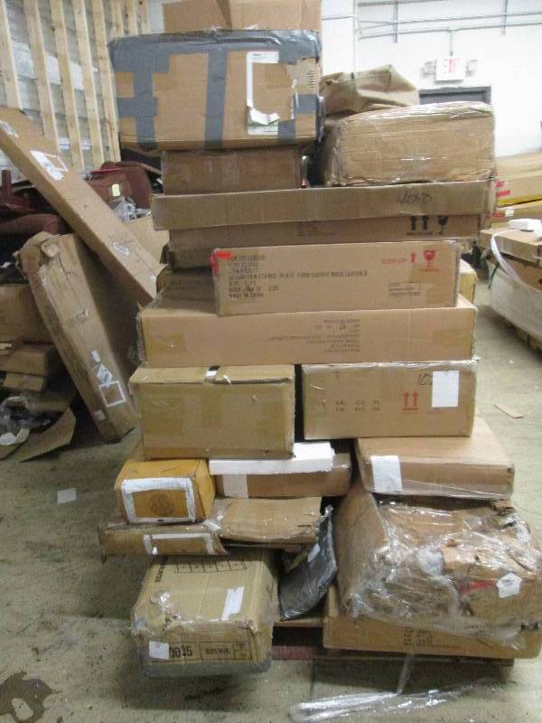 lot 126 image: Pallet of Furniture Damaged or Mis...