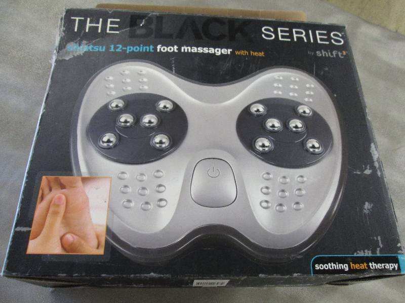 lot 72 image: Shiatsu 12 pt Foot Massager...
